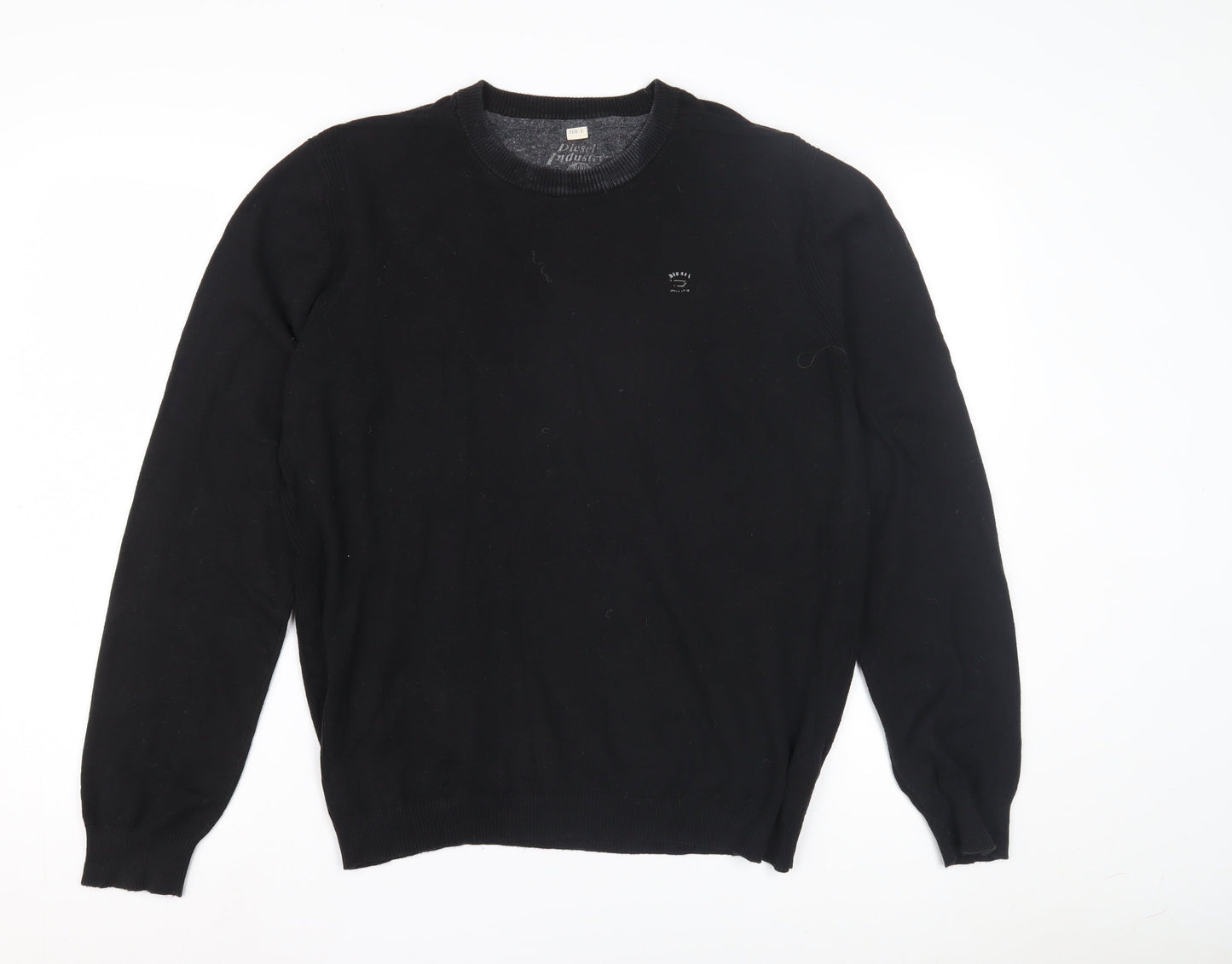 Diesel Men's Black Pullover Jumper L