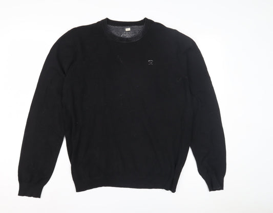 Diesel Men's Black Pullover Jumper L
