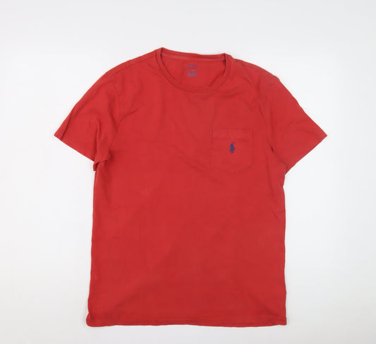 Polo Ralph Lauren Red Slim Fit T-Shirt, Medium