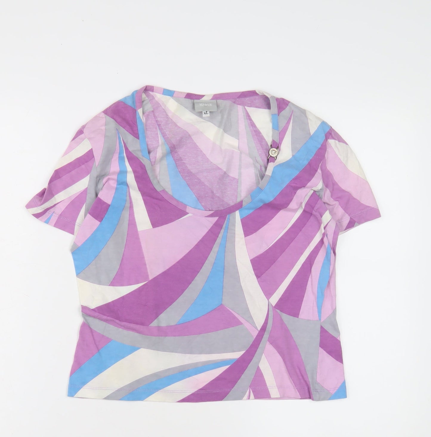 Versace Jeans Couture Women's Multicoloured T-Shirt XL