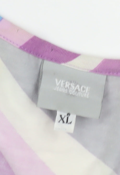 Versace Jeans Couture Women's Multicoloured T-Shirt XL