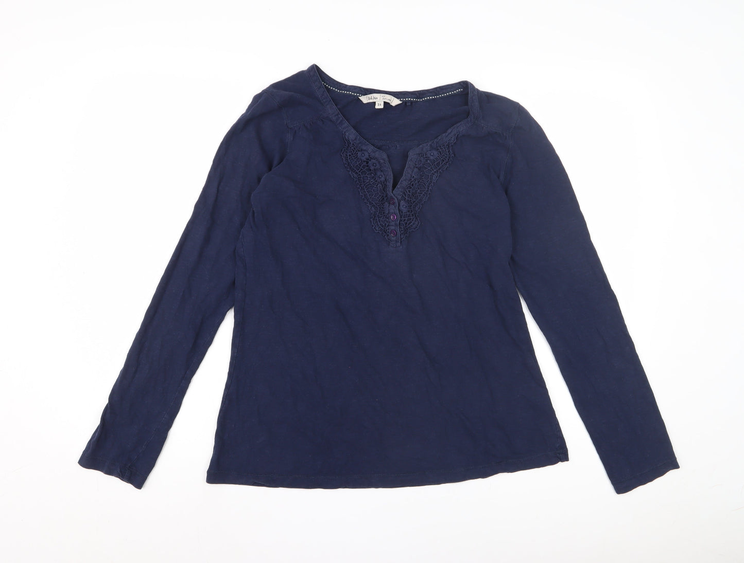 Fat Face Women's Blue Blouse Size 14