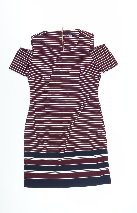 Tommy Hilfiger Women Multicoloured Bodycon Dress Size 12
