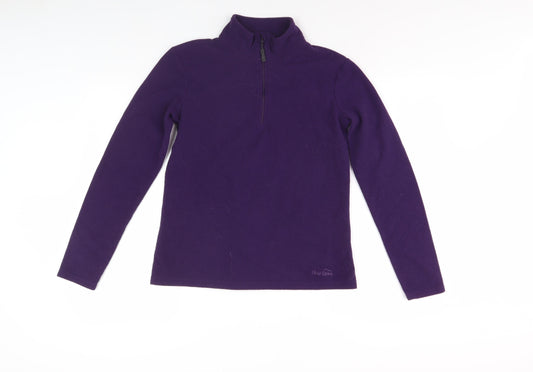 Peter Storm Women’s Purple Fleece Pullover, Size 12