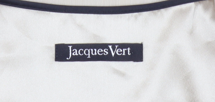 Jacques Vert Women's Beige Floral Blouse Size 18