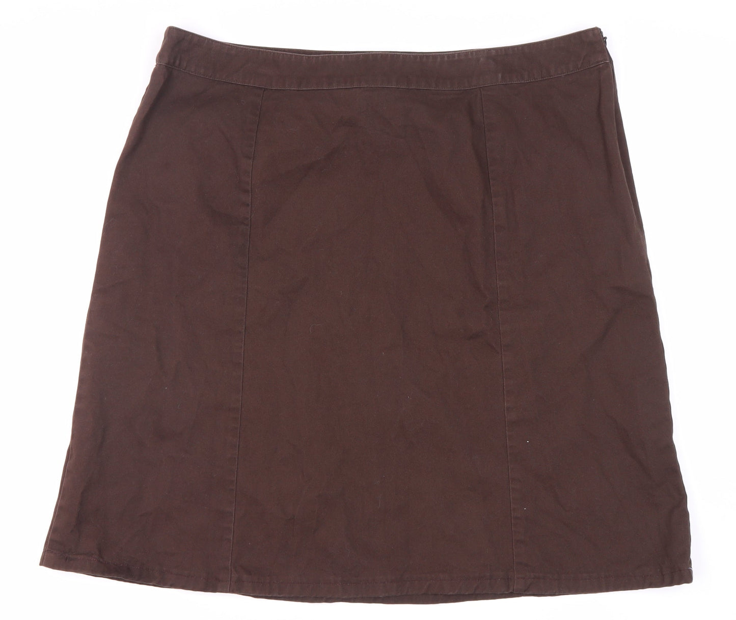 Boden Women's Brown Knee Length Pencil Skirt Size 18
