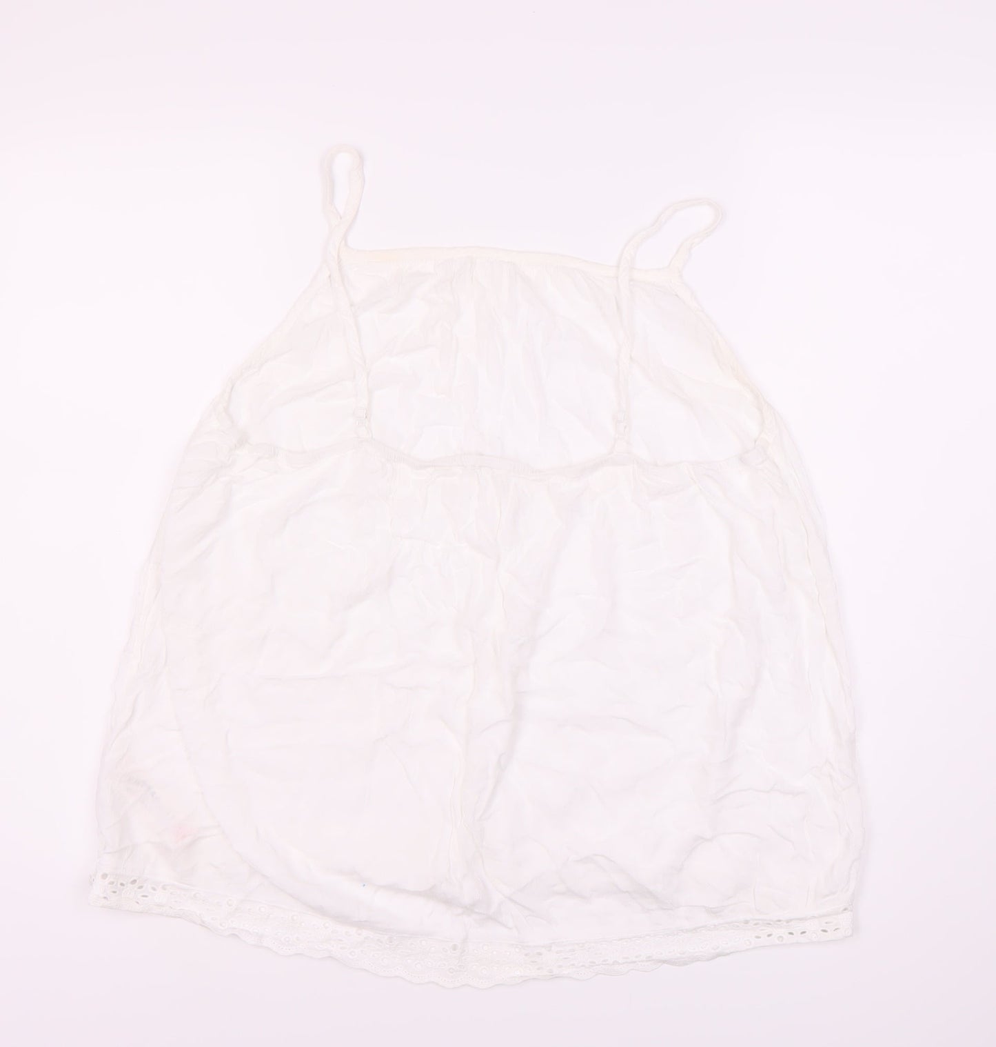 Fat Face Women’s White Camisole Tank Top, Size 18