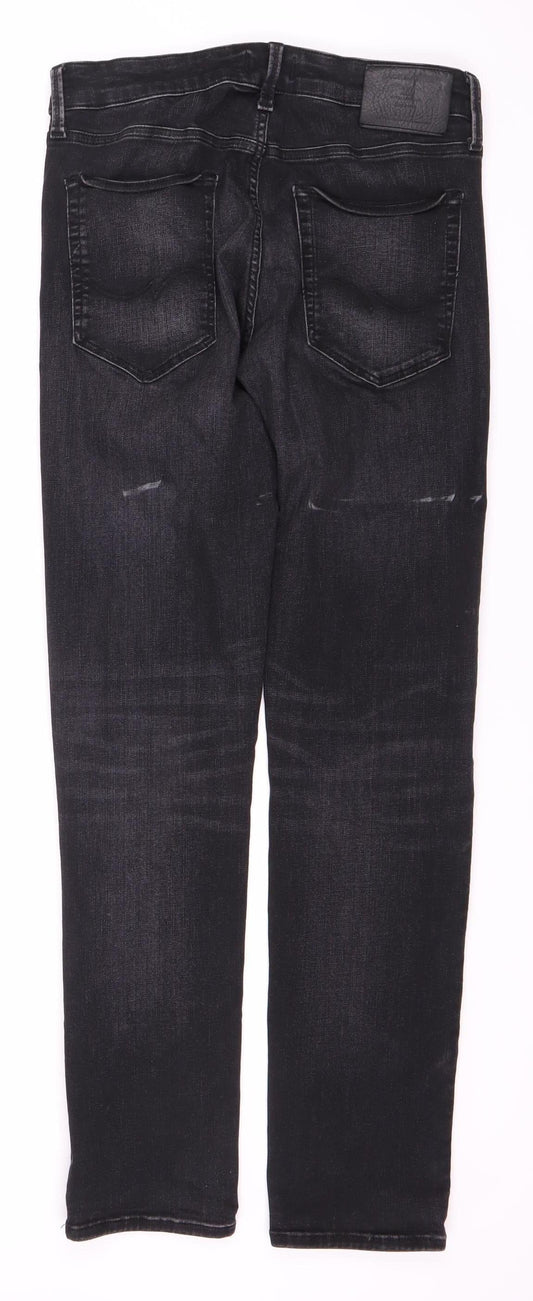 Jack & Jones Men's Black Skinny Jeans - Size 32