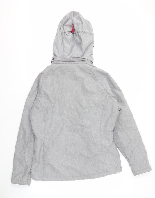 Trespass Women's Grey Ski Jacket Size 12, Winter Outdoor Essential