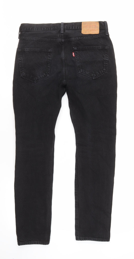 Levi's Men's Black Straight Jeans Size 30