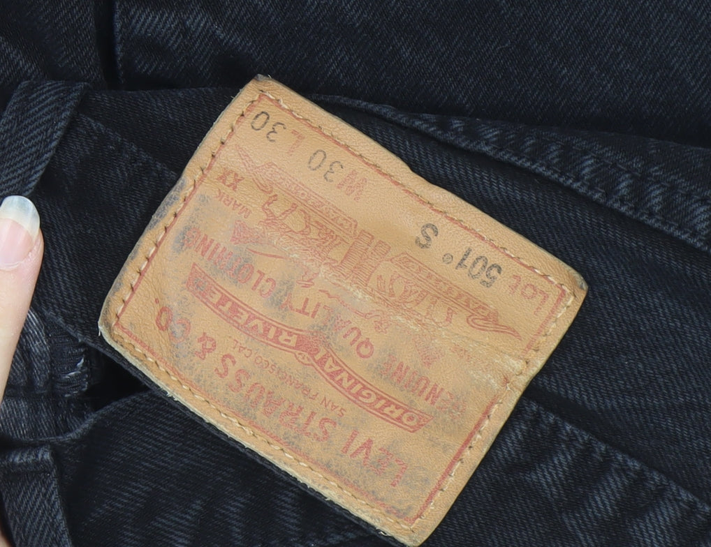 Levi's Men's Black Straight Jeans Size 30