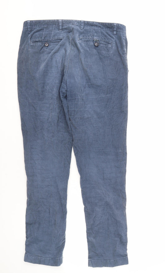 Ted Baker Men's Blue Corduroy Trousers - 32R