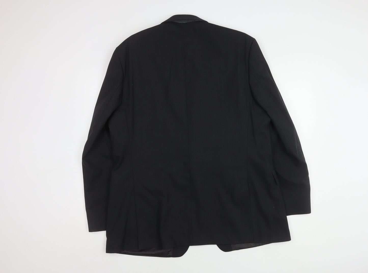 Jeff Banks Men's Black Suit Jacket 46 Regular Fit Travel