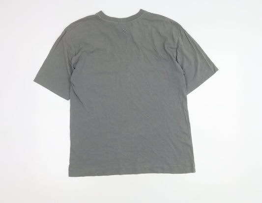 Collusion Men's Grey XS Regular Fit T-Shirt