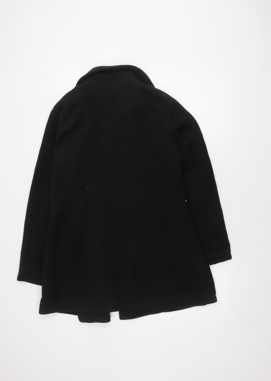 La Redoute Women's Black Wool Jacket, Size 10