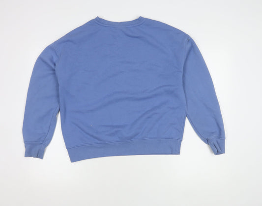 Disney Women’s Blue Stitch Sweatshirt Size 10