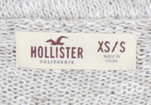 Hollister Women's Grey XS Pullover Jumper