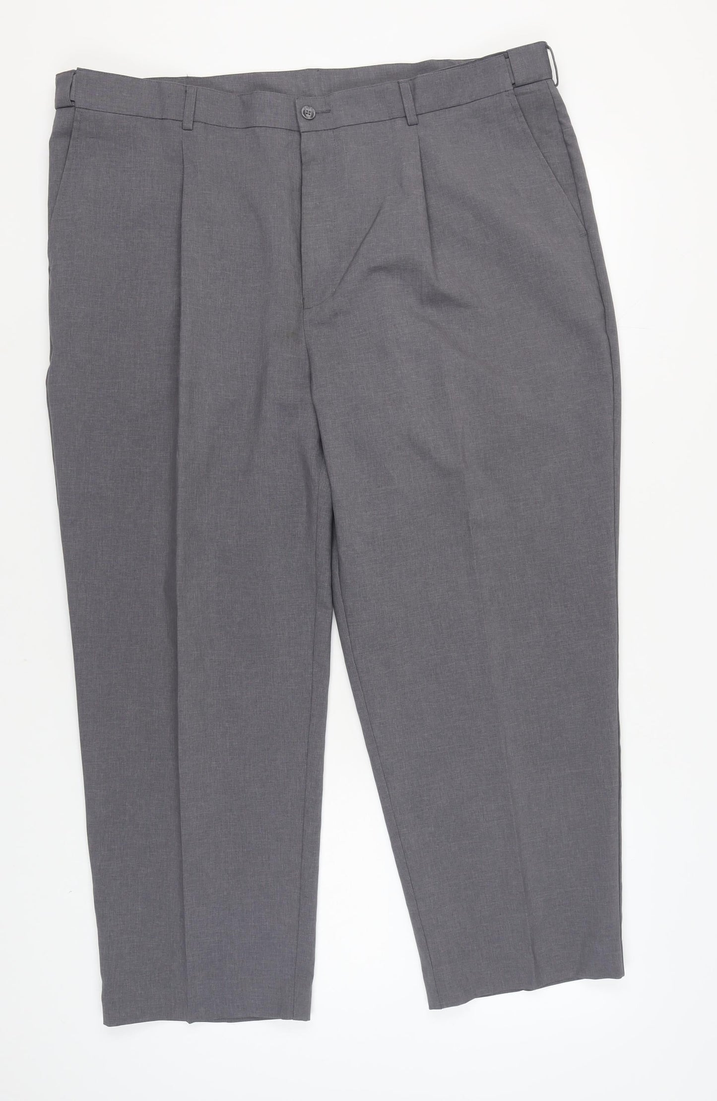 Farah Men's Grey Trousers Size 44 Business Casual