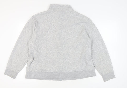LA Gear Women's Grey Full Zip Sweatshirt Size 22