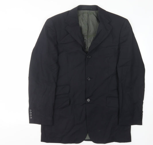 Hugo Boss Men's Black Blazer UK 38 Regular Fit