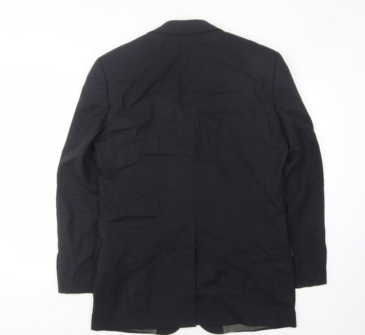 Hugo Boss Men's Black Blazer UK 38 Regular Fit