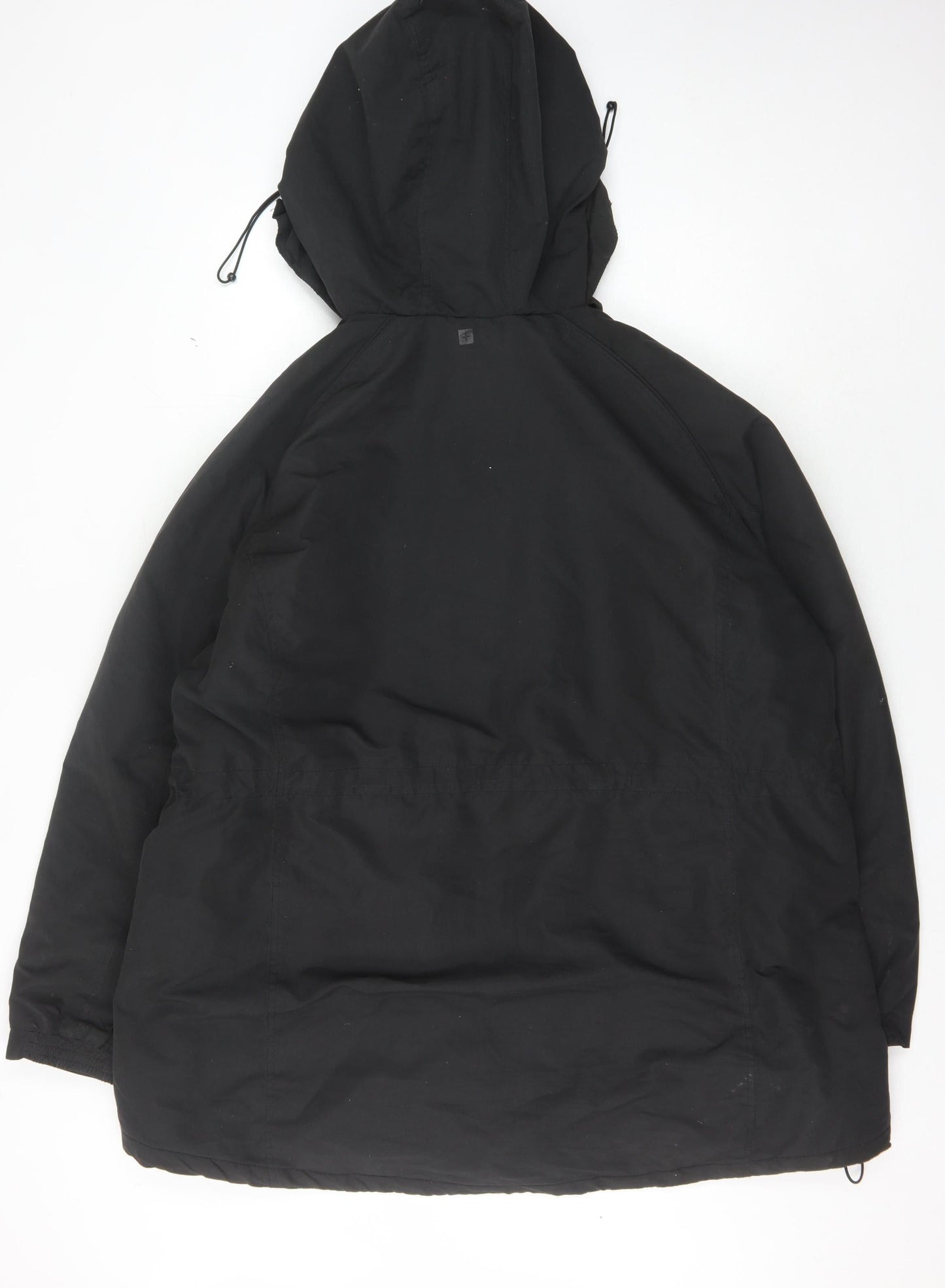 Mountain Warehouse Women's Black Parka Coat Size 26