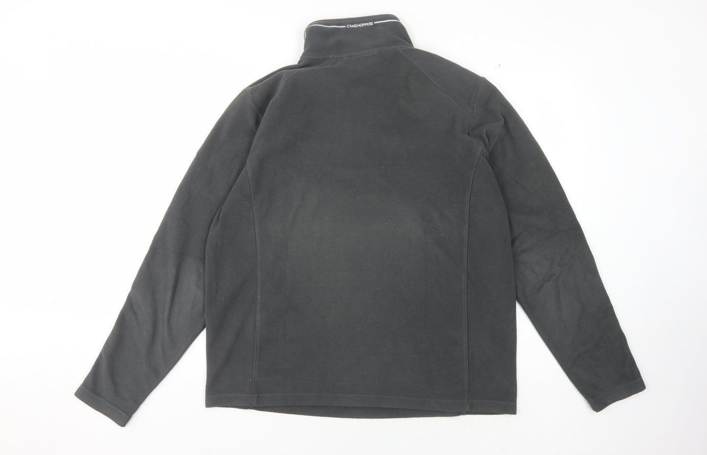 Craghoppers Men’s Black Fleece 1/4 Zip Sweatshirt L