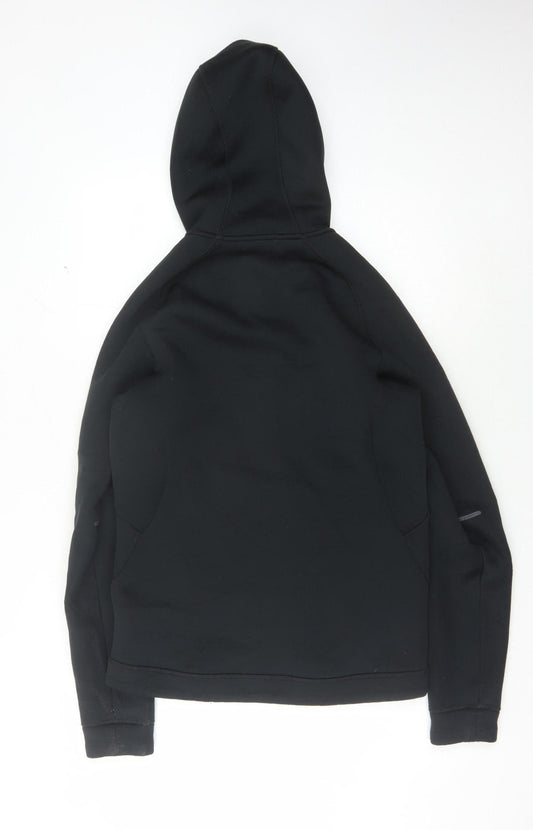 Nike Men's Black Full Zip Hoodie, S