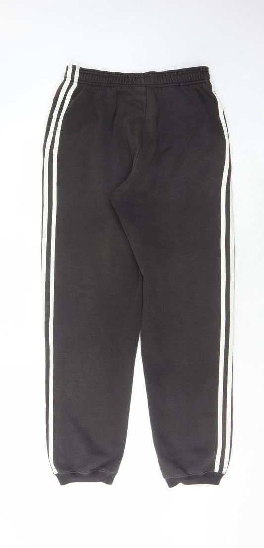 Adidas Men's Black Jogger Trousers Size 30