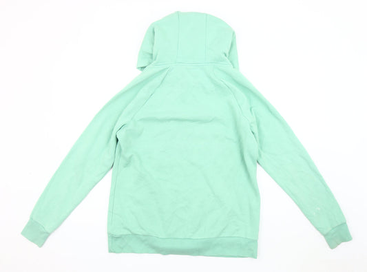 Gymshark Men's Green Pullover Hoodie M Regular Fit