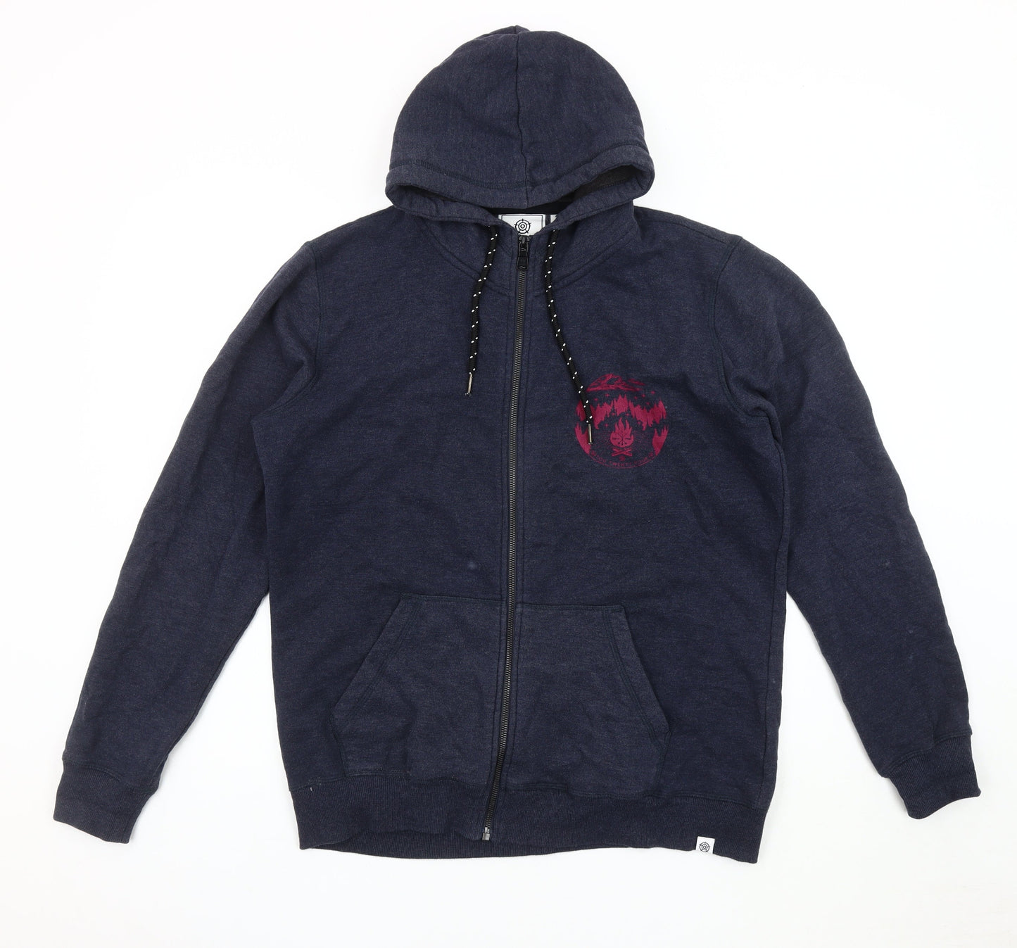 TOG24 Women's Navy Blue Hoodie Jacket, Size 14