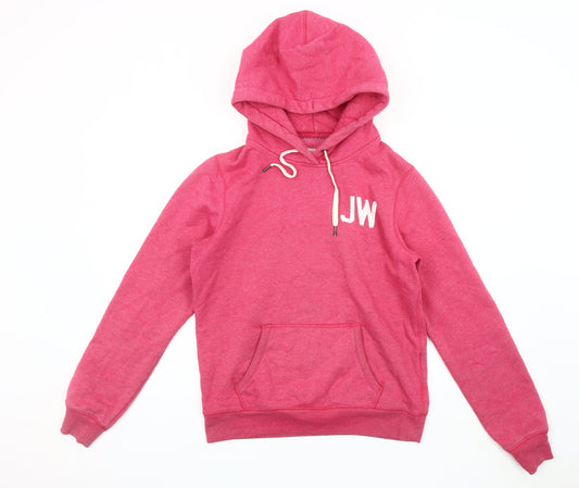 Jack Wills Women’s Pink Pullover Hoodie - Size 14