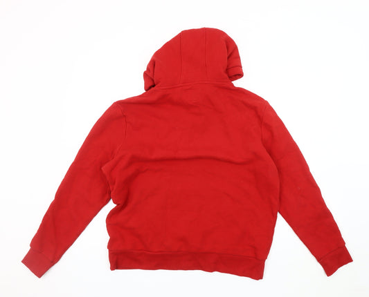 Mountain Warehouse Unisex Red Hoodie Size 12