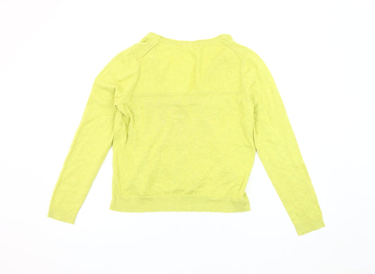 White Stuff Women's Green Cardigan Size 12