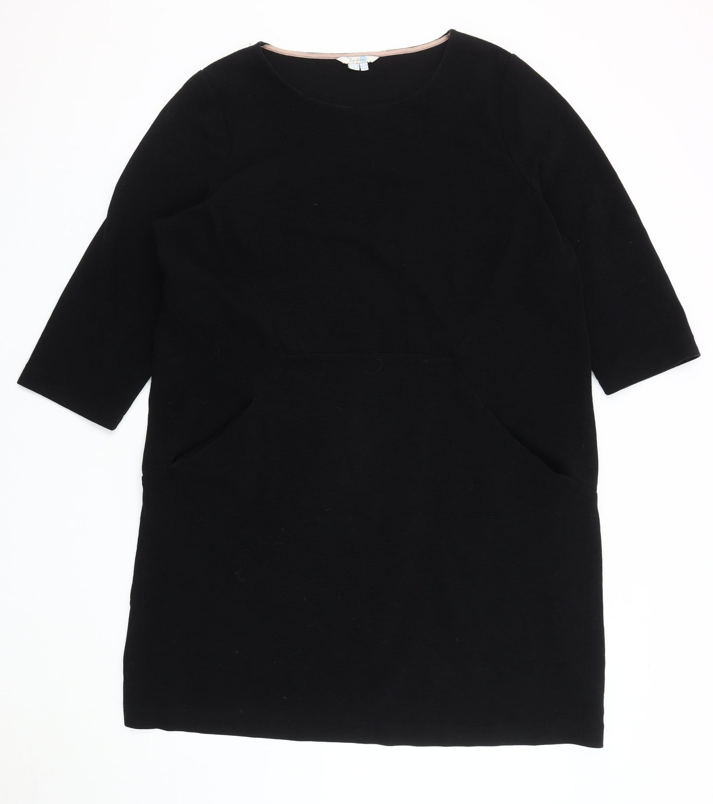 Boden Women's Black 3/4 Sleeve Dress Size 22