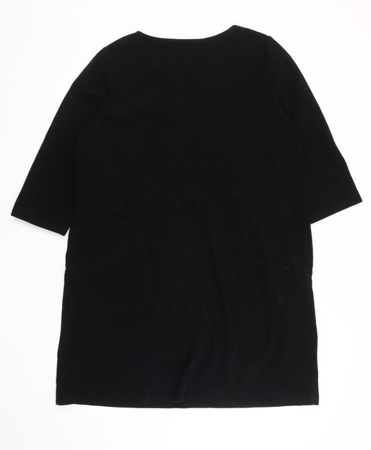 Boden Women's Black 3/4 Sleeve Dress Size 22