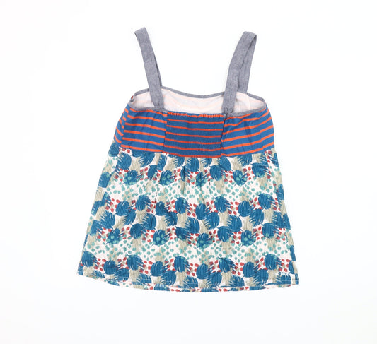 Fat Face Women's Multicoloured Cotton Camisole Tank - Size 10