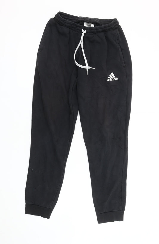 Adidas Men's Black Joggers S Gym & Training Trousers