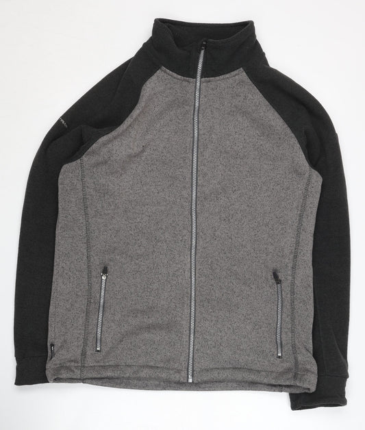 Trespass Men's Grey Basic Jacket - L, Full Zip, Casual