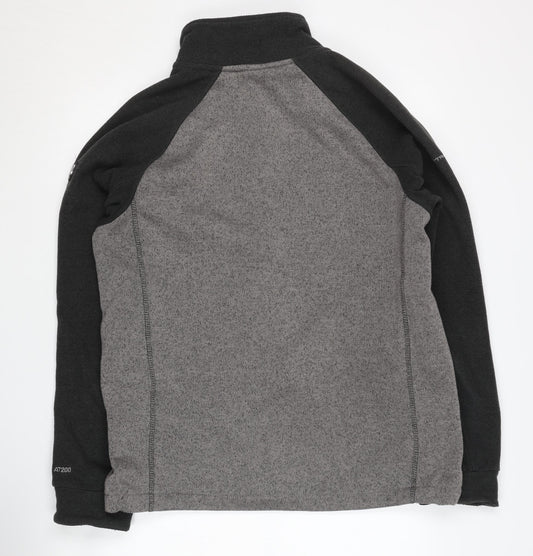 Trespass Men's Grey Basic Jacket - L, Full Zip, Casual