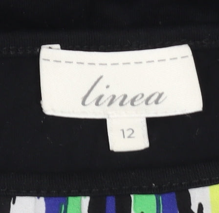 Linea Women's Multicoloured Geometric Blouse Size 12