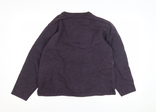 Calvin Klein Unisex Purple Sweatshirt Medium Size