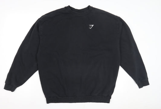 Gymshark Men's Black XS Pullover Sweatshirt