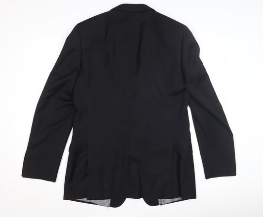 Marks & Spencer Men's Black Blazer 40 Regular