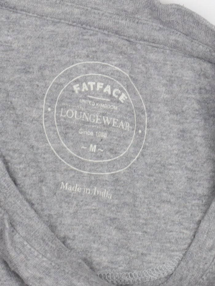FatFace Men's Grey M Lightweight Cotton T-Shirt