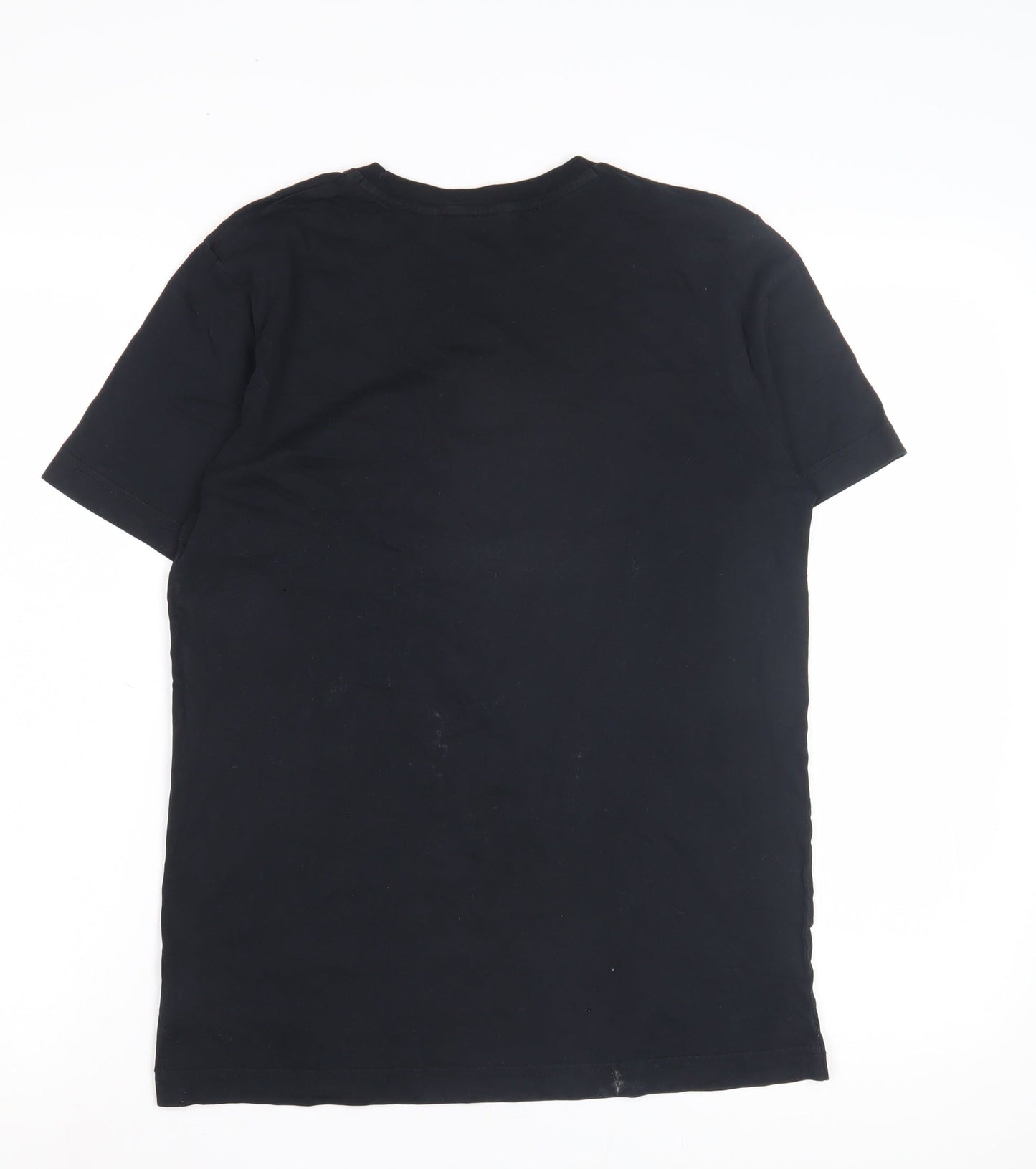 GANT Teens Black Graphic Logo T-Shirt, Size 170 CM