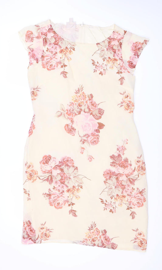 Laura Ashley Women's Multicoloured Floral Dress - Size 14