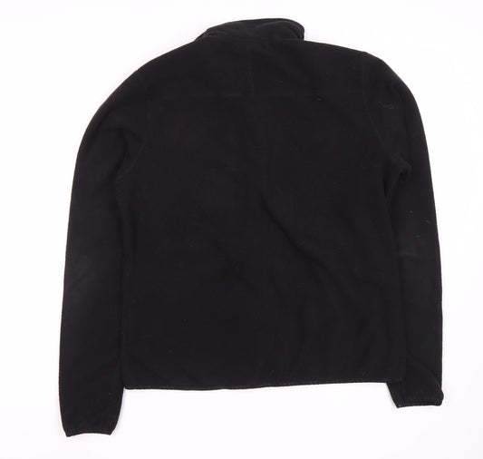 Superdry Women's Black Fleece Jacket Size 16