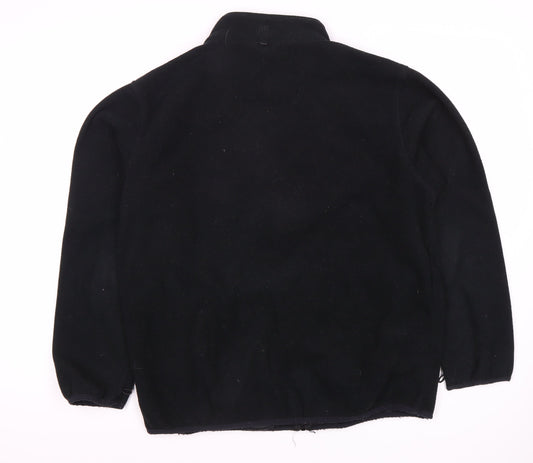 Hi Gear Unisex Black Fleece Jacket L - Casual & Warm