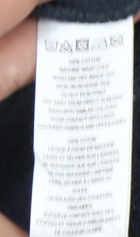Brand and care label for French Connection Women's Black XL Pullover Sweatshirt